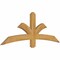 Ekena Millwork Davenport Rough Sawn Timber Gable Bracket, Western Red Cedar, 60"W x 22"H x 2"D x 4"F, 9/12 Pitch GBW060X22X0204DAV00RWR - alternate 4